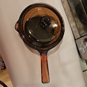 Vintage Corningware Amber Version